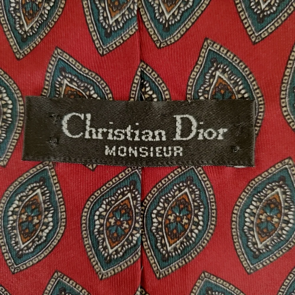 Christian Dior Authentic 100%‎ Silk Tie Made In The USA.